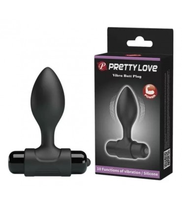 PRETTY LOVE VIBRA BUTT PLUG