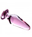 GLASS PLUG PINK
