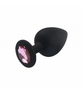 SILICONE PLUG M PINK