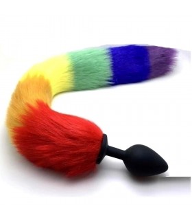 RAINBOW TAIL SILICONE M