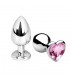 HEART METAL M PINK