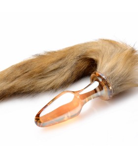 FOX TAIL PLUG GLASS S
