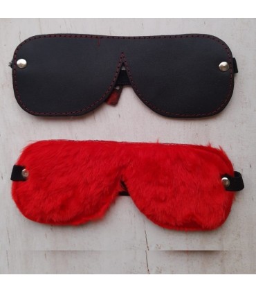 ANTIFAZ CIEGO CON PELUCHE ROJO