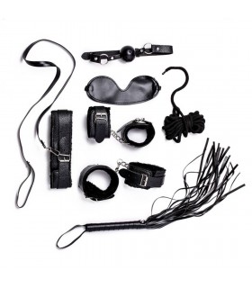 KIT BONDAGE 7 PIEZAS NEGRO