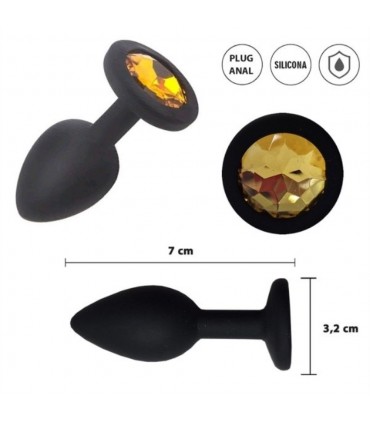 SILICONE PLUG S GOLD
