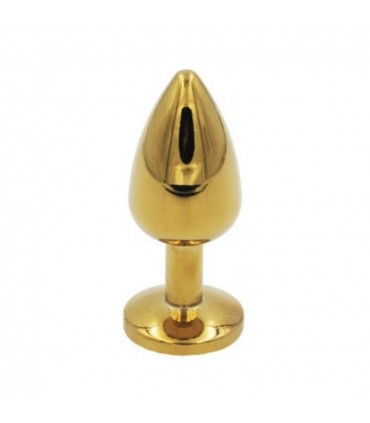PLUG METAL DORADO M PINK