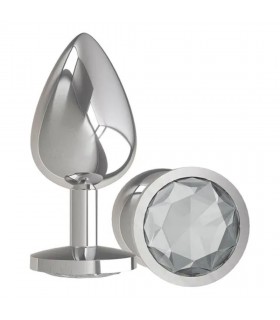 PLUG METAL L SILVER