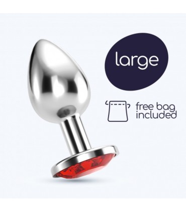 PLUG METAL L RED