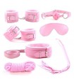 KIT BONDAGE 7 PIEZAS PINK