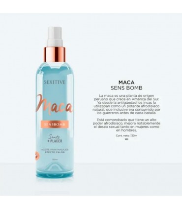 SENSBOMB MACA BODY OIL