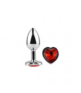 HEART METAL S RED