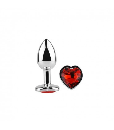 HEART METAL S RED