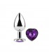 HEART METAL L PURPLE