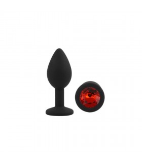 SILICONE PLUG S RED