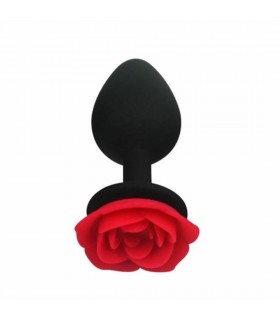 FLOWER SILICONE M RED