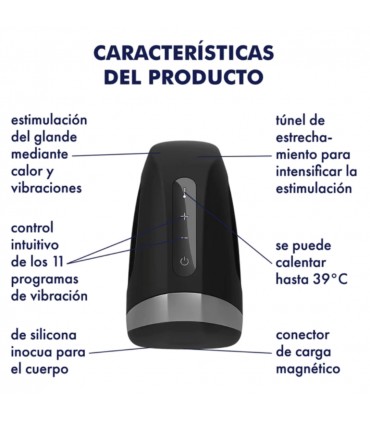 SATISFYER MEN HEAT VIBRATION