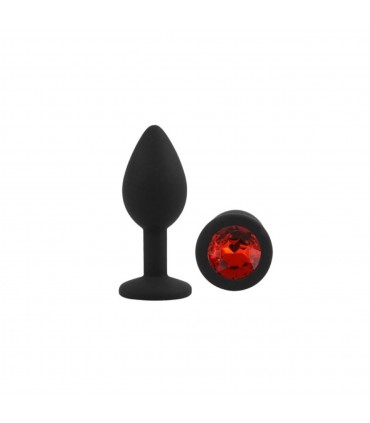 SILICONE PLUG S RED