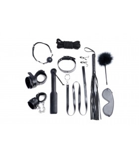 KIT BONDAGE 10 PIEZAS NEGRO