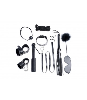 KIT BONDAGE 10 PIEZAS NEGRO