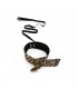 COLLAR LEOPARDO CON CANDADO