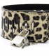 COLLAR LEOPARDO CON CANDADO