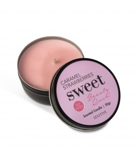 MASSAGE CANDLE CARAMEL STRAWBERRIES
