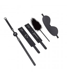 KIT BONDAGE 4 PIEZAS BLACK