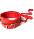 COLLAR CON CORREA ROJO