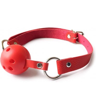 MORDAZA RESPIRABLE ROJA