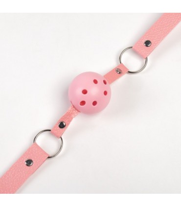 MORDAZA RESPIRABLE ROSA