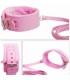 COLLAR CON CORREA ROSA