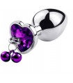 HEART METAL S PURPLE CASCABEL