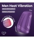 SATISFYER MEN HEAT VIBRATION PURPLE