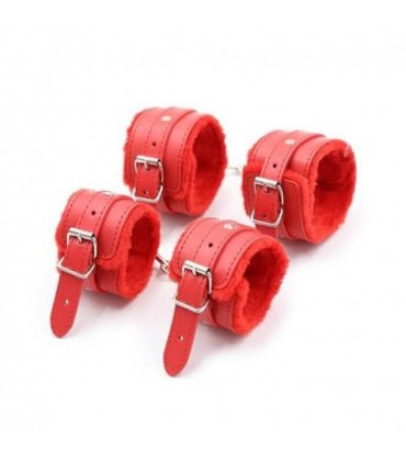 KIT BONDAGE 10 PIEZAS ROJO