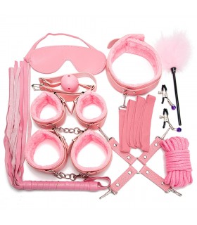 BONDAGE 10 PIEZAS ROSA