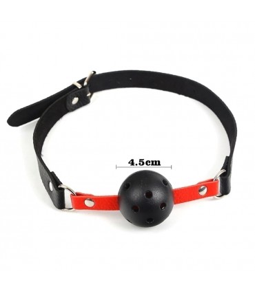 KIT BONDAGE 10 PIEZAS NEGRO Y ROJO