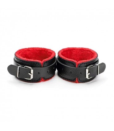 KIT BONDAGE 10 PIEZAS NEGRO Y ROJO