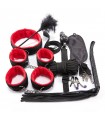 KIT BONDAGE 10 PIEZAS CARMIN