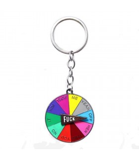 LLAVERO RULETA FUCK