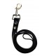 COLLAR CON CORREA DE CHAROL BLACK
