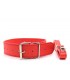 COLLAR CON CORREA DE CHAROL RED