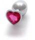 HEART METAL S FUCSIA