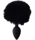 RABBIT SILICONE S BLACK
