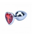 HEART METAL PLUG M