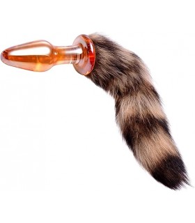 FOX TAIL PLUG GLASS S