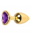 PLUG GOLD HEART S